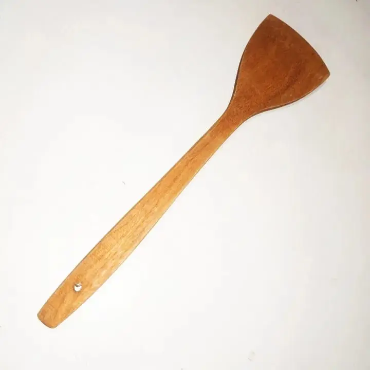 Picture of Wooden Kitchen Combo - 1Pieces Wooden Spoon 15 inch vip wooden cooking spoon set Wooden Kitchen spoon set(Brown)