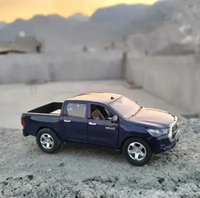 Picture of 1:36 Toyota Revo Hilux Vego Dala High Simulation Metal Diecast Model Car -Multicolors
