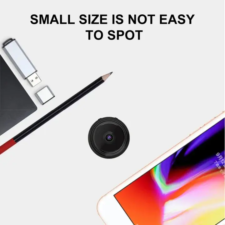 Picture of A9 Camera 1080P IP Camera Voice Video Security Wireless Camcorders Surveillance Cameras Wifi Camera No Infrared Night Vision(Black)