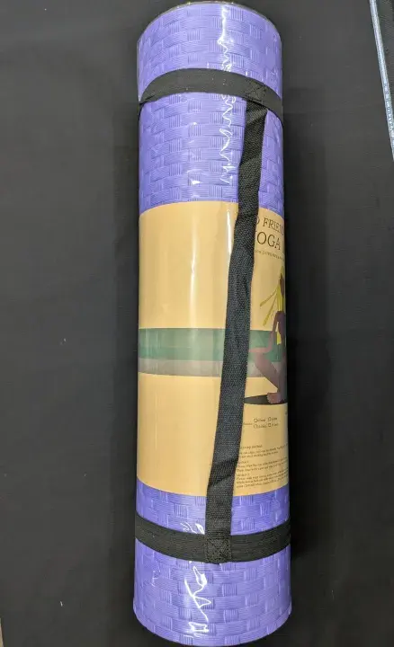 Picture of E-Co Friendly 8mm Gym Yoga Mat- Sports & Fitness(Purple)