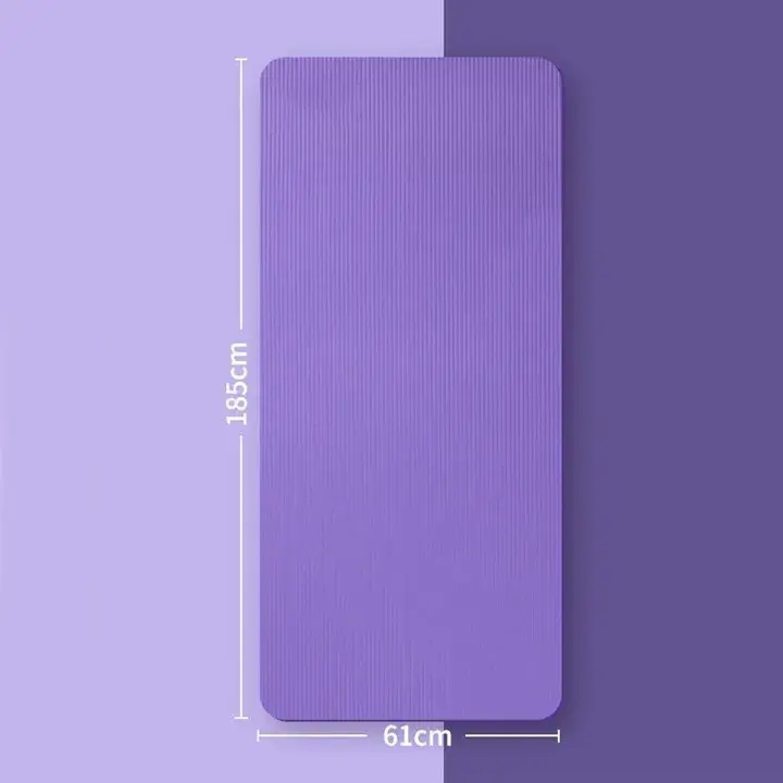 Picture of E-Co Friendly 8mm Gym Yoga Mat- Sports & Fitness(Purple)