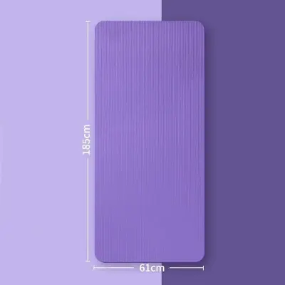 Picture of E-Co Friendly 8mm Gym Yoga Mat- Sports & Fitness(Purple)