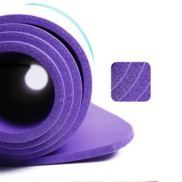 Picture of E-Co Friendly 8mm Gym Yoga Mat- Sports & Fitness(Purple)