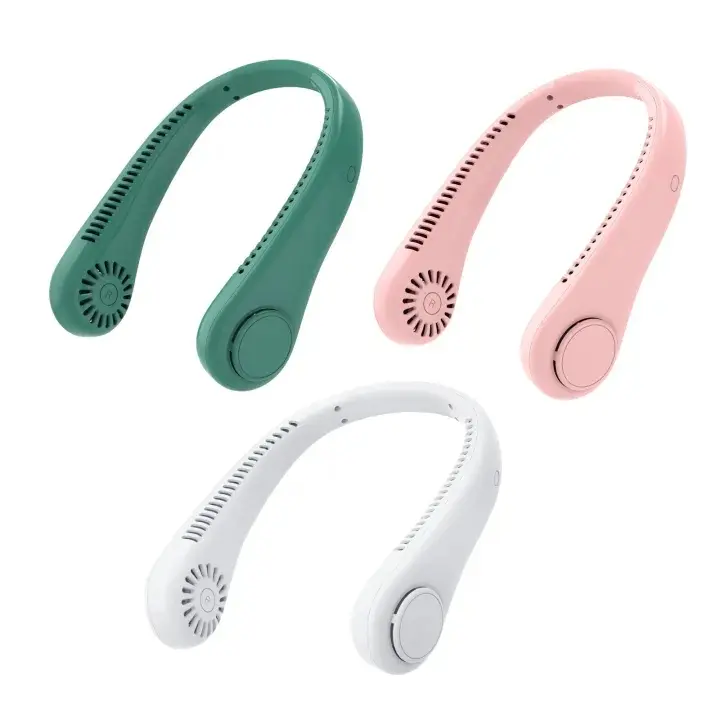 Picture of 1 PCS Mini Neck Fan, Leafless Hanging Neck Fan