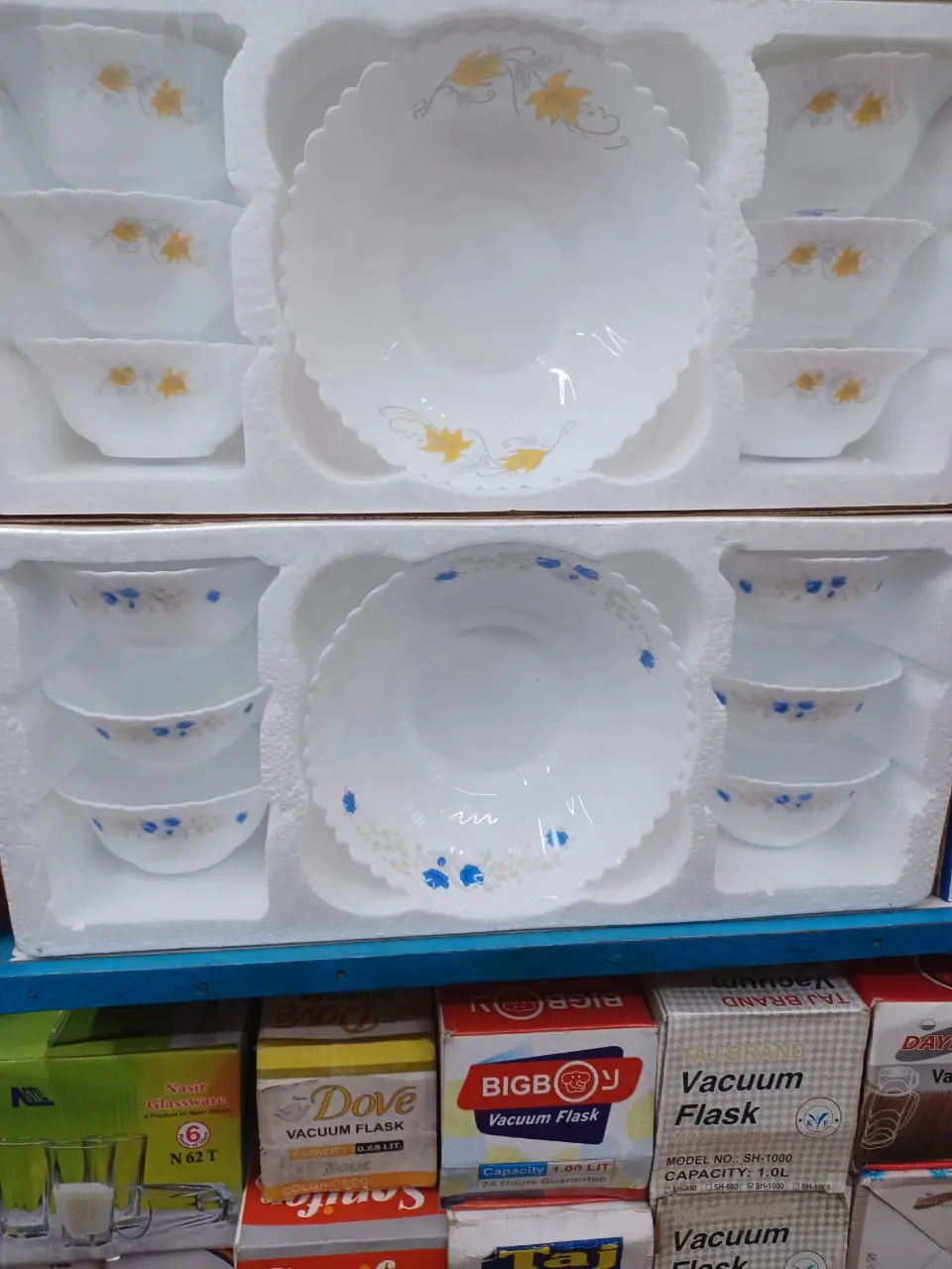 Picture of 7-Piece Ceramics Soup Set - Firni Set- Enjoy Your Soups And Desserts In Style With This Elegant Ceramics Set