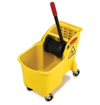 Picture of 20 Litar Mop Wringer Squeegee Bucket(Yellow)