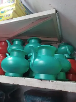 Picture of RFL BRAND'S Toilet Water Pot (Bodhna) - 2.5Ltr Multicolor