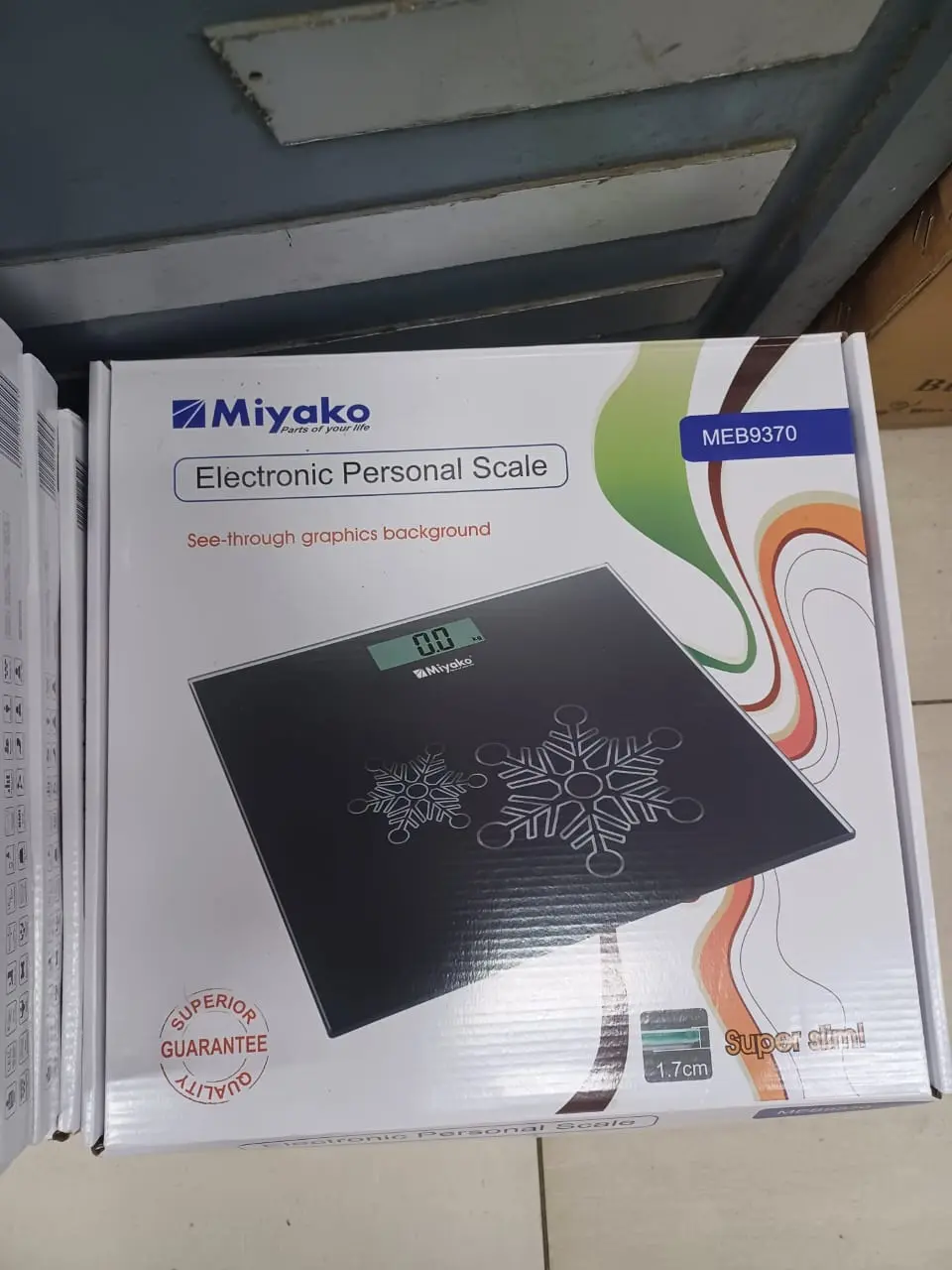 Picture of Accurate Weight Measurement with Miyako Digital Weight Machine/Miyako Electrical Personal Scale  Your Reliable Partner for HealthBlack 3429, Black 9370, Multicolour 3429, Black 5210