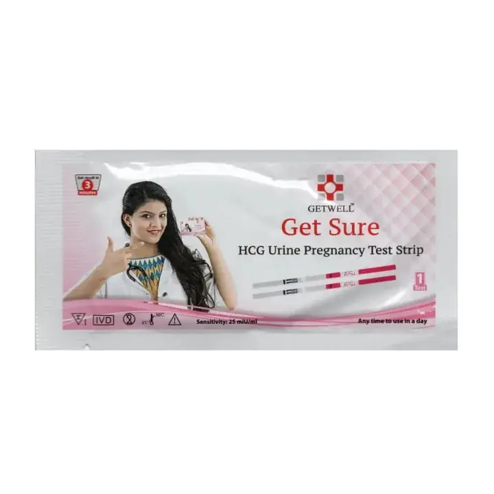 Picture of Get Sure Pregnancy Test Strip - 5pcs