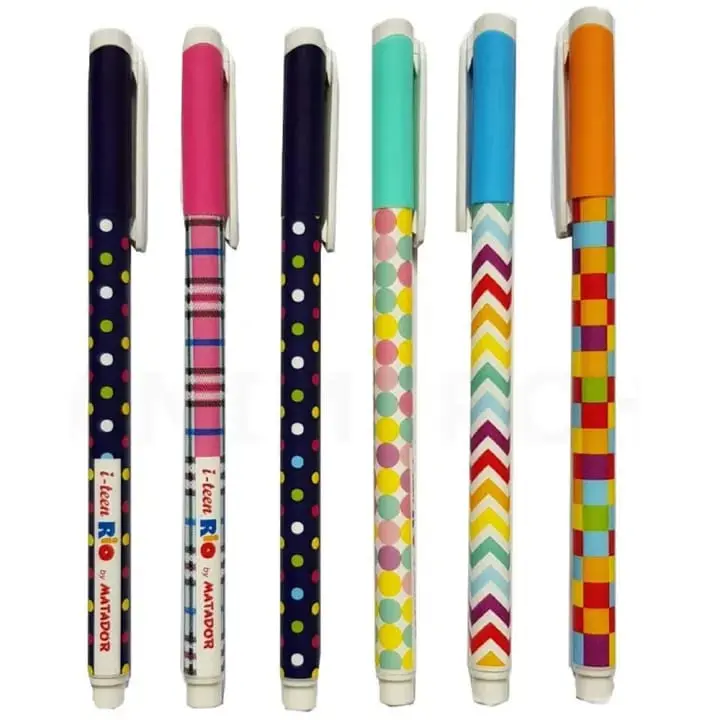 Picture of Matador i-Teen Rio Ball Pen Black Ink - (12Pcs)