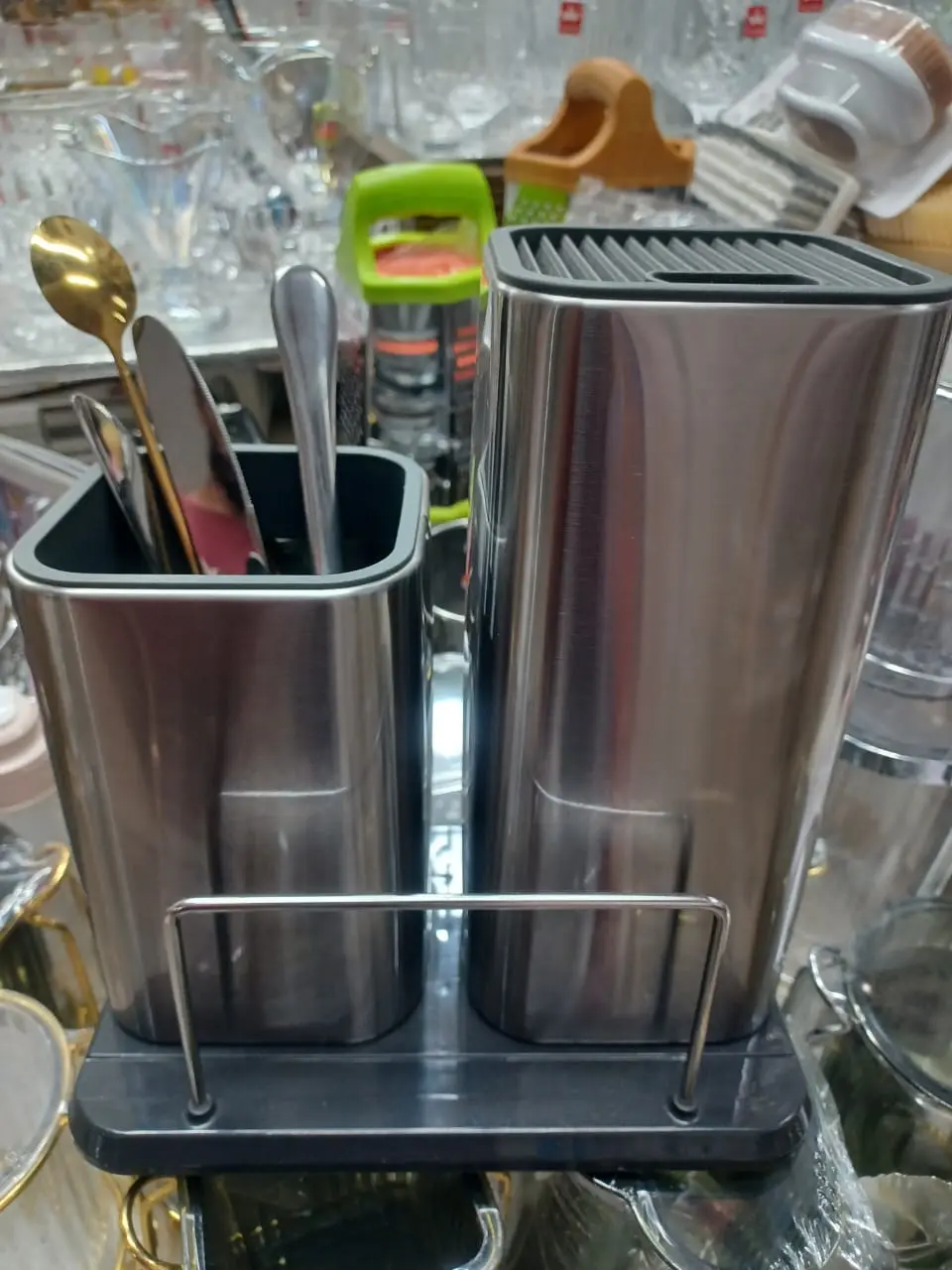 Picture of Functional Universal Kitchen Holder Stand Tool Block Storage Organizer Kitche