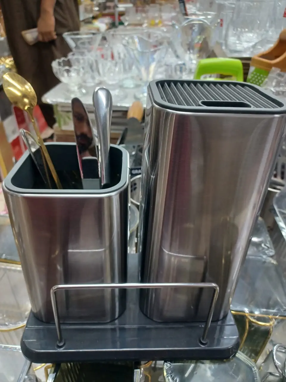 Picture of Functional Universal Kitchen Holder Stand Tool Block Storage Organizer Kitche