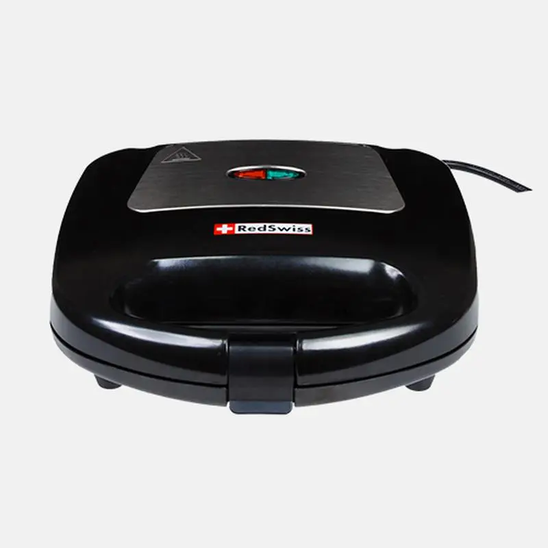 Picture of RedSwiss Sandwich Sandwich Maker | RedSwiss Sandwich in 3 Steps | RSWM-127B | 800 Watt(Black)