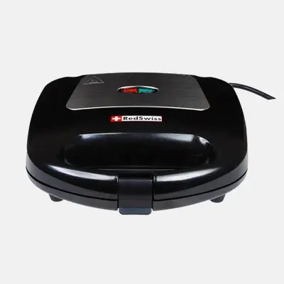 Picture of RedSwiss Sandwich Sandwich Maker | RedSwiss Sandwich in 3 Steps | RSWM-127B | 800 Watt(Black)