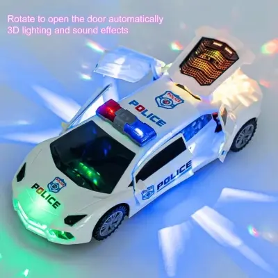 Picture of Electric Dancing Rotating Car Music Deformation Rotating Universal Car Toy For Boy Toy Child Kid Christmas Birthday Gift