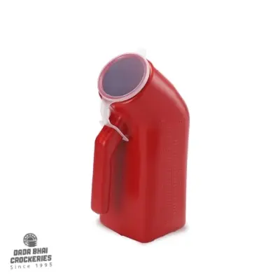 Picture of Plastic Urine Pot Patient Urinal Container 1000ml for Men in Hospital & Home Uses - Pack of 1 PIECE(1 kg)