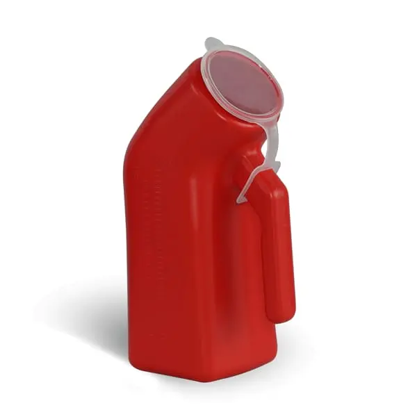 Picture of Plastic Urine Pot Patient Urinal Container 1000ml for Men in Hospital & Home Uses - Pack of 1 PIECE(1 kg)