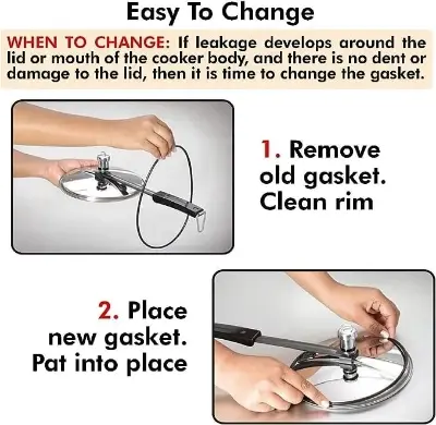 Picture of Hawkins Pressure Cooker Rubber Gasket / Rubber-Ring / Hawkins Gasket for Pressure Cooker Sealing Ring