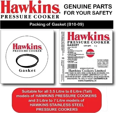 Picture of Hawkins Pressure Cooker Rubber Gasket / Rubber-Ring / Hawkins Gasket for Pressure Cooker Sealing Ring