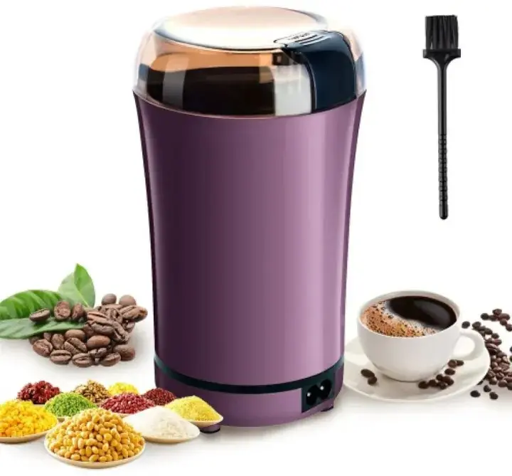 Picture of Mini Electric Blender Coffee Beans Chopper Superfine Powder Grinding Machine Milling Beans Grain Spices Electric Coffee Grinder Dry