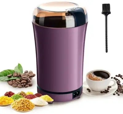 Picture of Mini Electric Blender Coffee Beans Chopper Superfine Powder Grinding Machine Milling Beans Grain Spices Electric Coffee Grinder Dry