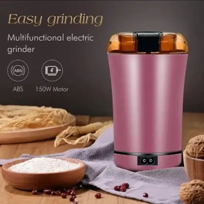 Picture of Mini Electric Blender Coffee Beans Chopper Superfine Powder Grinding Machine Milling Beans Grain Spices Electric Coffee Grinder Dry