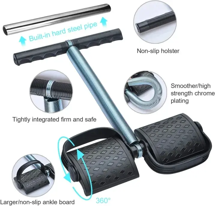 Picture of Tummy Trimmer - Single Spring - Black