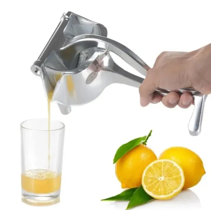 Picture of Multifunctional - Real Aluminum Steel Manual Juicer Hand Squeezer Fruit Juice Manual - Juice Machine Orange Lemon Smoothie