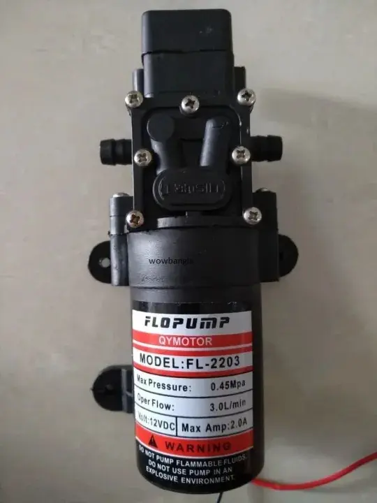 Picture of Rocket Pump - 12V DC High Pressure Water Pump for Bike Wash