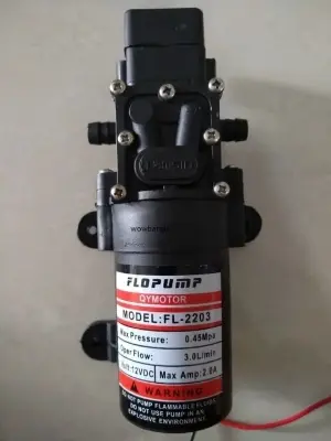 Picture of Rocket Pump - 12V DC High Pressure Water Pump for Bike Wash
