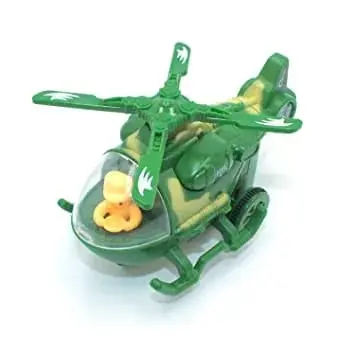 Picture of Mini Helicopter with Movable Pilot and Rotating Fan,