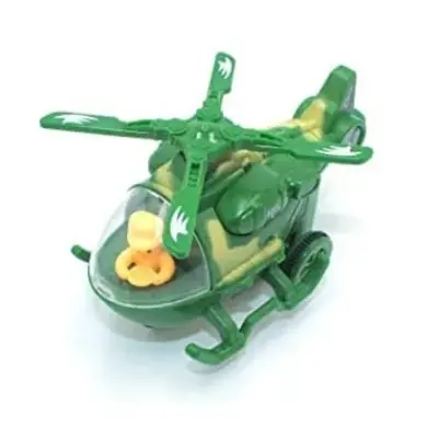 Picture of Mini Helicopter with Movable Pilot and Rotating Fan,