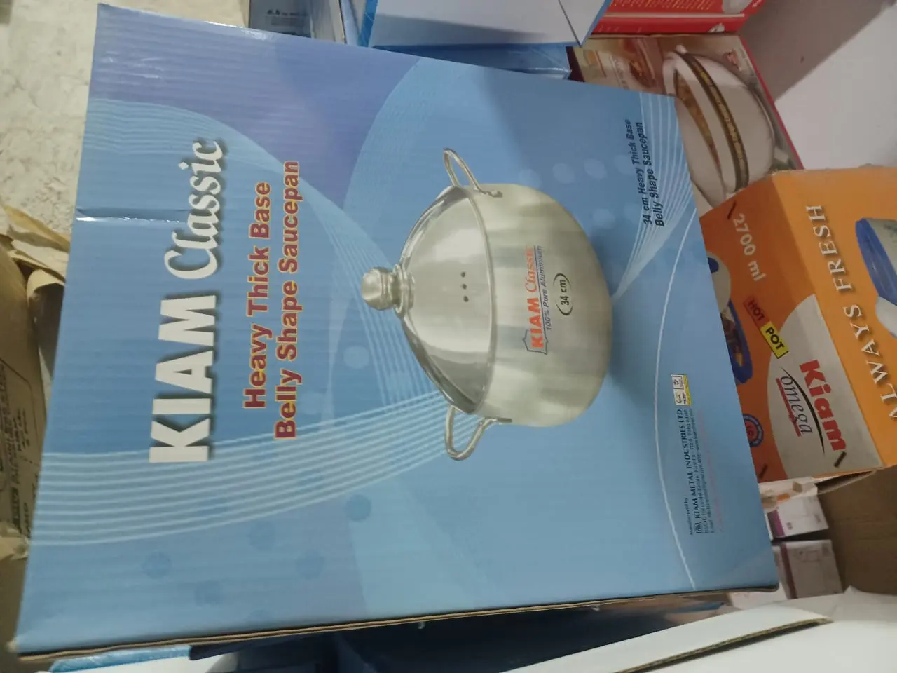 Picture of KIAM Classic Belly Shape Saucepan 36 Cm