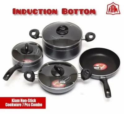 Picture of Kiam Non-Stick 7 Pcs Cookware Set (Induction bottom)