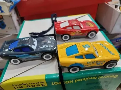 Picture of Disney Pixar Mattel Cars Toy Cars & Trucks, Moving Moments Lightning McQueen Vehicle
