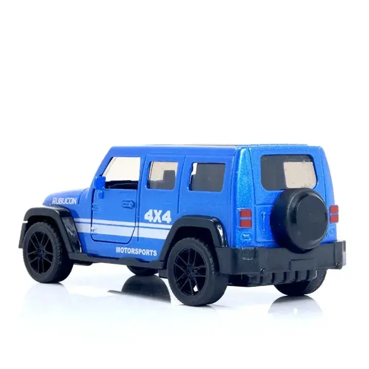 Picture of 1:43 Alloy Car Model Two-Door off-Road Boy Car Warrior Decoration Crane Machine