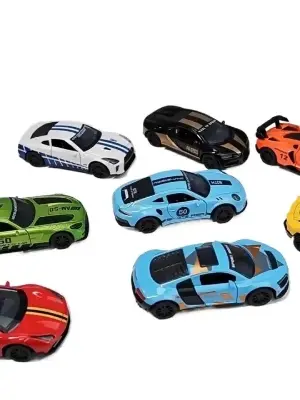 Picture of Bugatti Roadster 1:43 Alloy Pull Back Mini Car Set Toy Car Simulation Sports Car Model Racing Car Boy