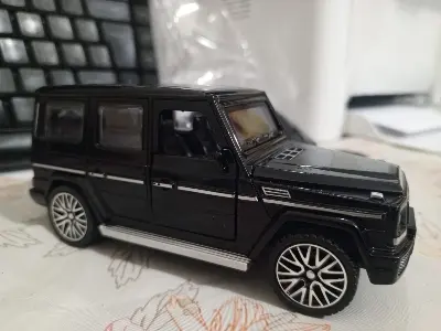 Picture of Black 1:24 diecast alloy car mercedes benz die cast model g-class alloy toy car(Black)