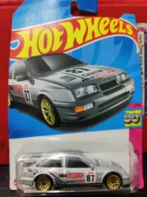 Picture of Hot Wheels 87 Ford Sierra Cosworth Diecast Model Toy Car (Die-Cast Model Car)