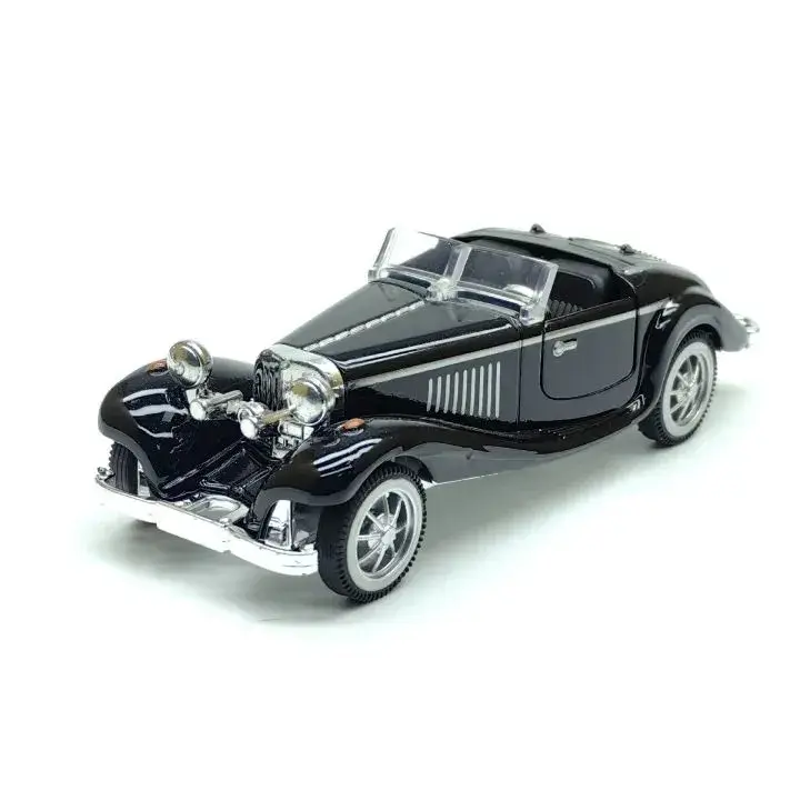 Picture of 1:36 retro classic simulation alloy car model pull back boy children's toys classic car cross-border wholesale open door