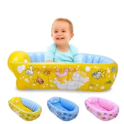 Picture of Safe Inflatable Baby Bathtub
