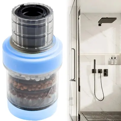 Picture of 6 Layers Faucet Water Purifier Nozzle Coconut Charcoal Medical Stone Kitchen Accessories Home Water Filter