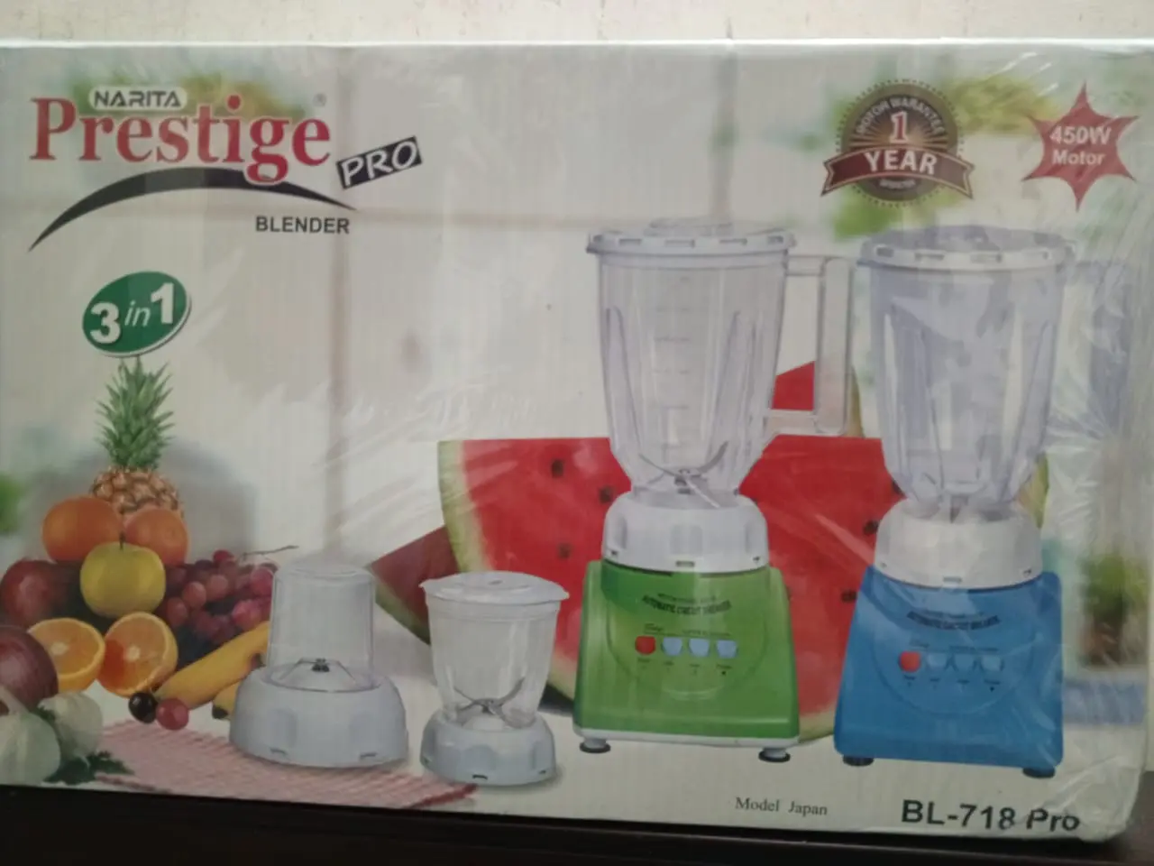 Picture of Prestige Electric Blender 3 in 1 450 WATT