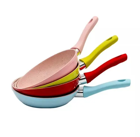 Picture of Synmore 16cm Non-Stick Frying Pan with Marble Coating – Electric Cooktop Compatible