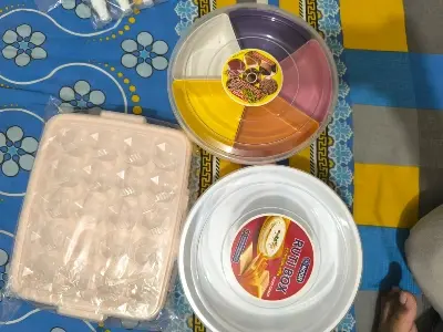 Picture of 3 in 1 pack Ruti Box, Egg box , Masala box