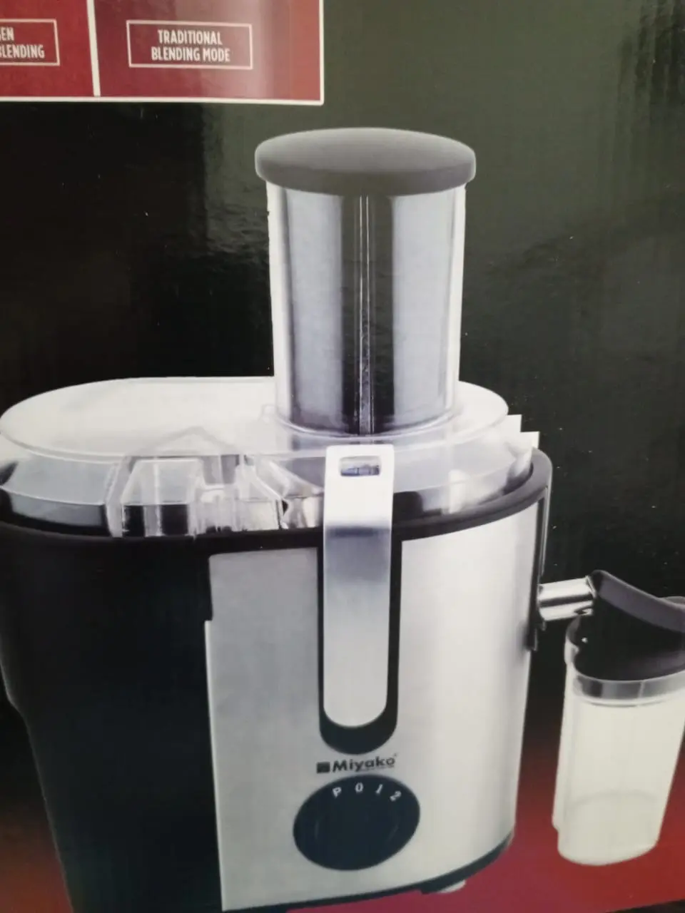 Picture of Miyako MFJ-518 Fresh Juicer and Mixer WATT-600- Black Color