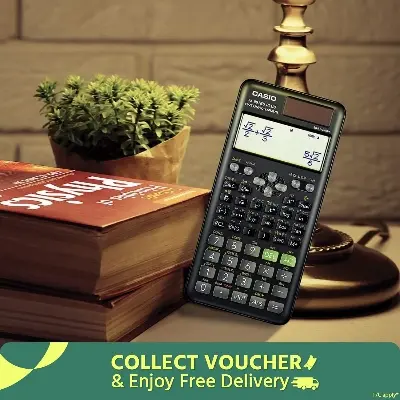 Picture of Casio FX-991ES PLUS-2 Scientific Calculator - Solar and Battery Powered-Black(Black)