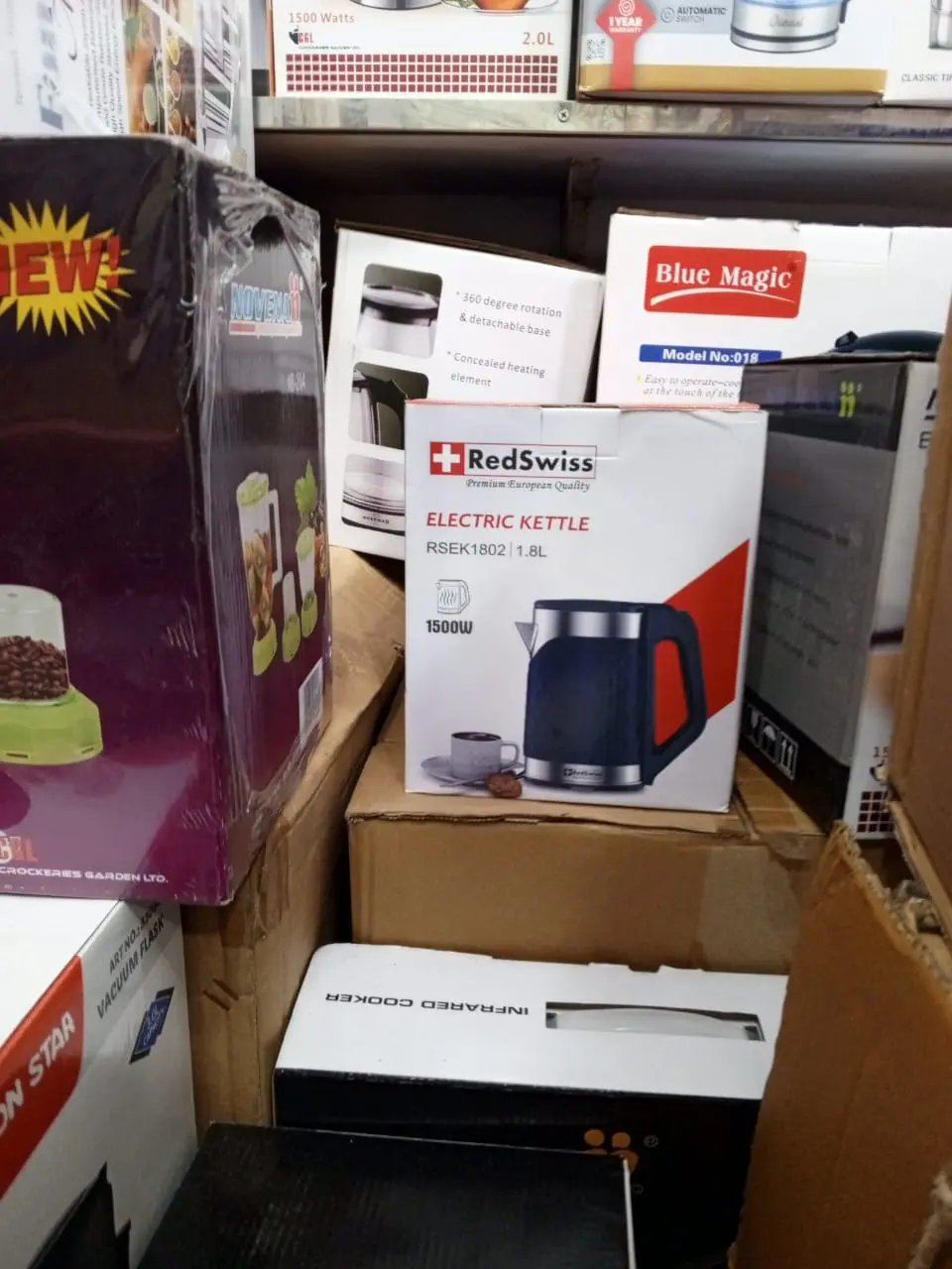 Picture of RedSwiss Electric Kettle RSEK-1803(Blue)