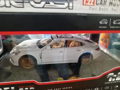 Picture of Metal Die-Cast Cars for Kids Rolls-Royce & Porsche Models Premium Quality Collectible Cars(White)