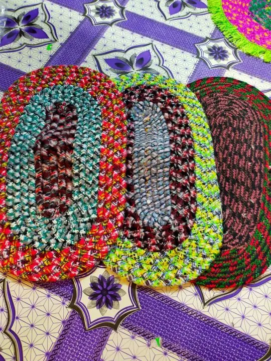 Picture of Paposh 4 Pics Multicolor Door Mat/Floor Mat/Entryway Rug/ Paposh for Indoor & Outdoor use